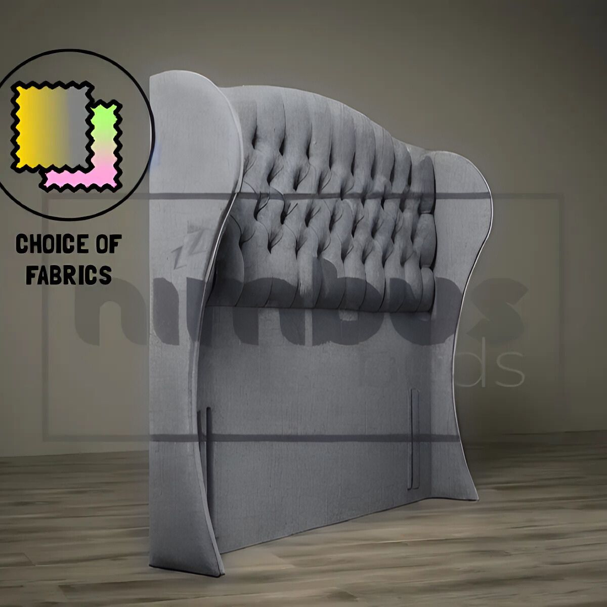 Floor Standing Mayfair Headboard - Nimbus Beds