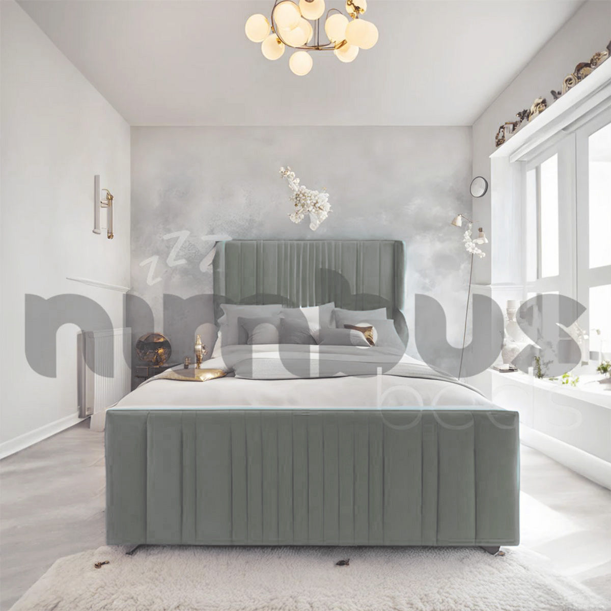 Rio Bed Frame (with Wings) - Nimbus Beds