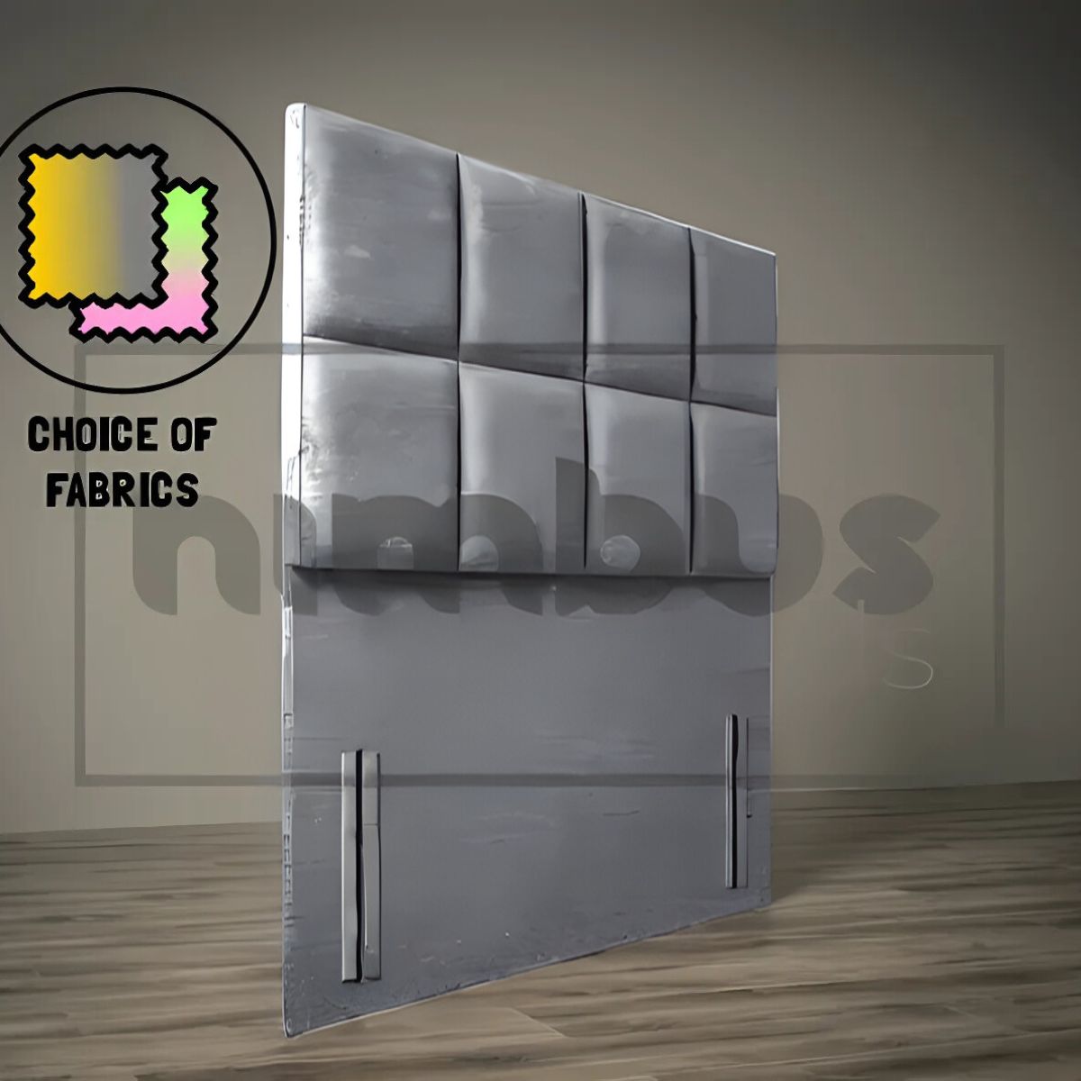 Floor Standing 8 Square Headboard - Nimbus Beds