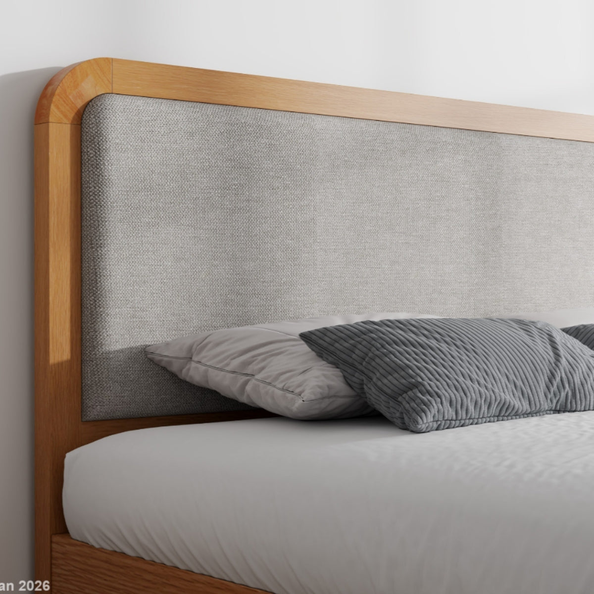 2026 Willow Ottoman Storage Bed in Greige