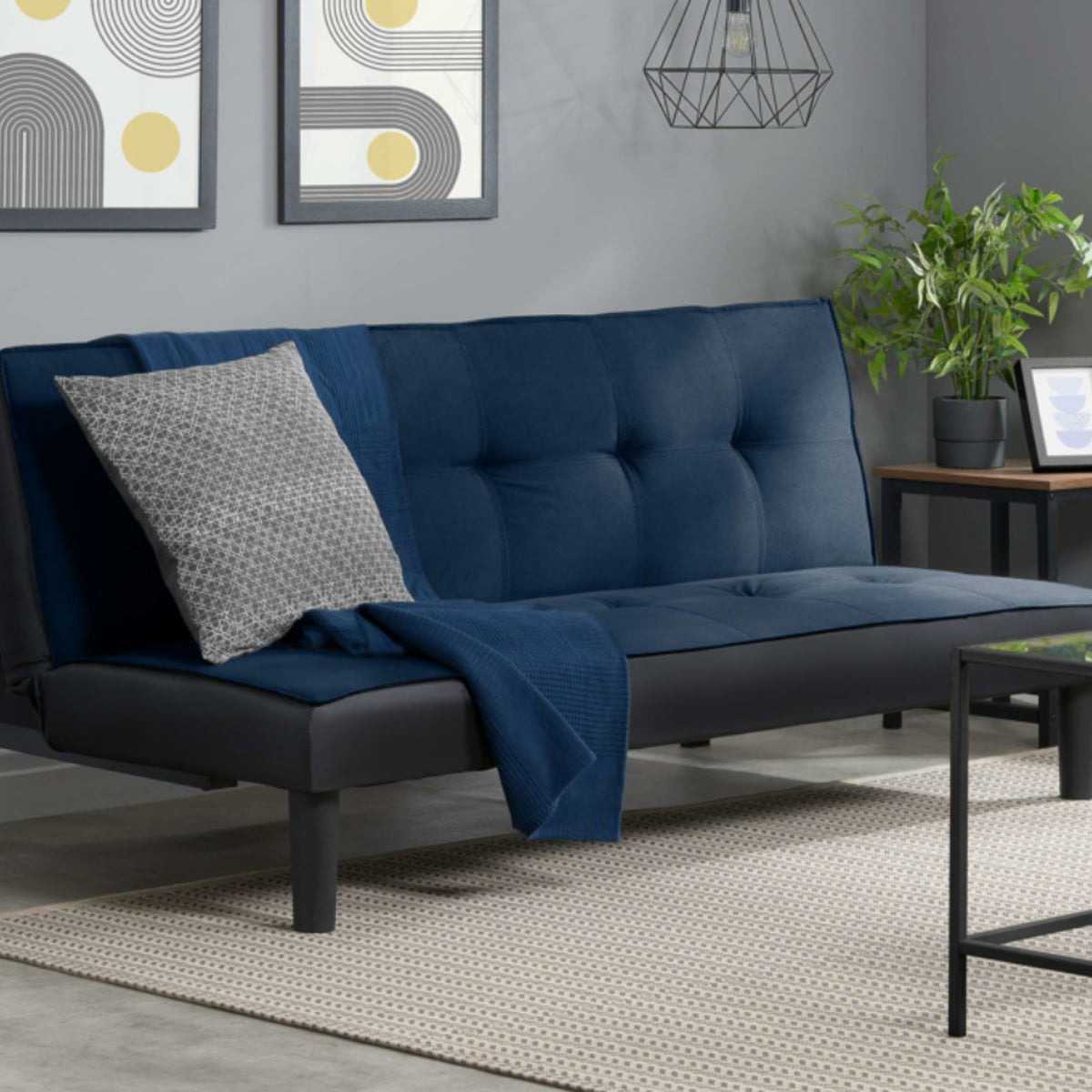 2026 Aurora Sofa Bed - Midnight Blue
