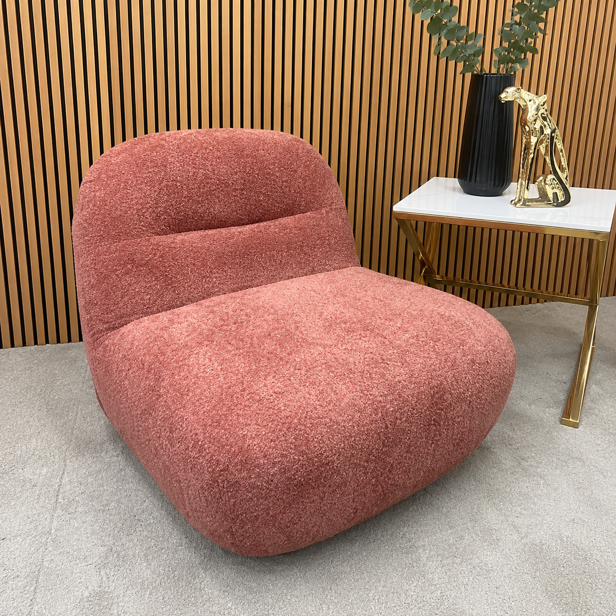 2026 Melrose Chair - Blush Orange - Nimbus Beds