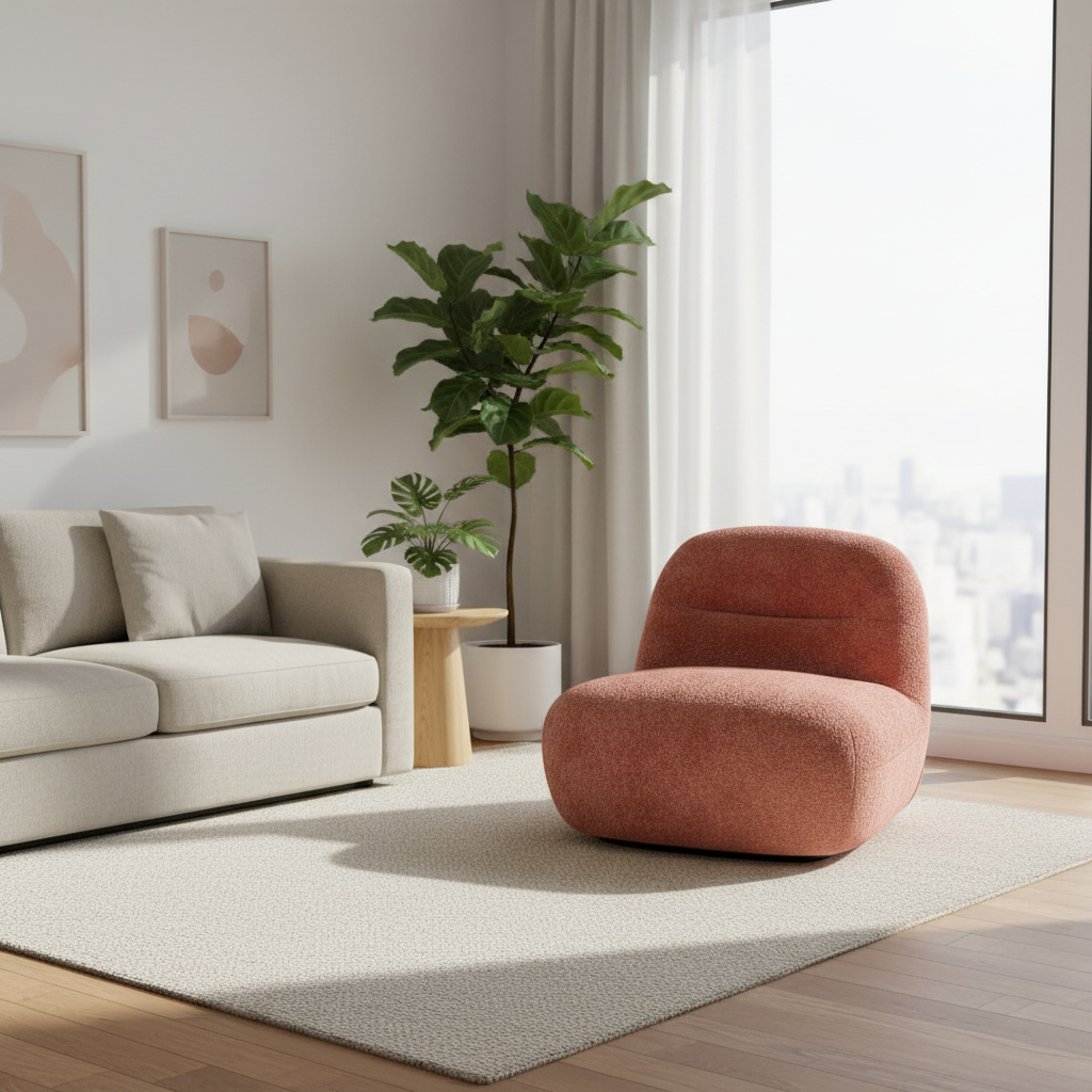 2026 Melrose Chair - Blush Orange - Nimbus Beds