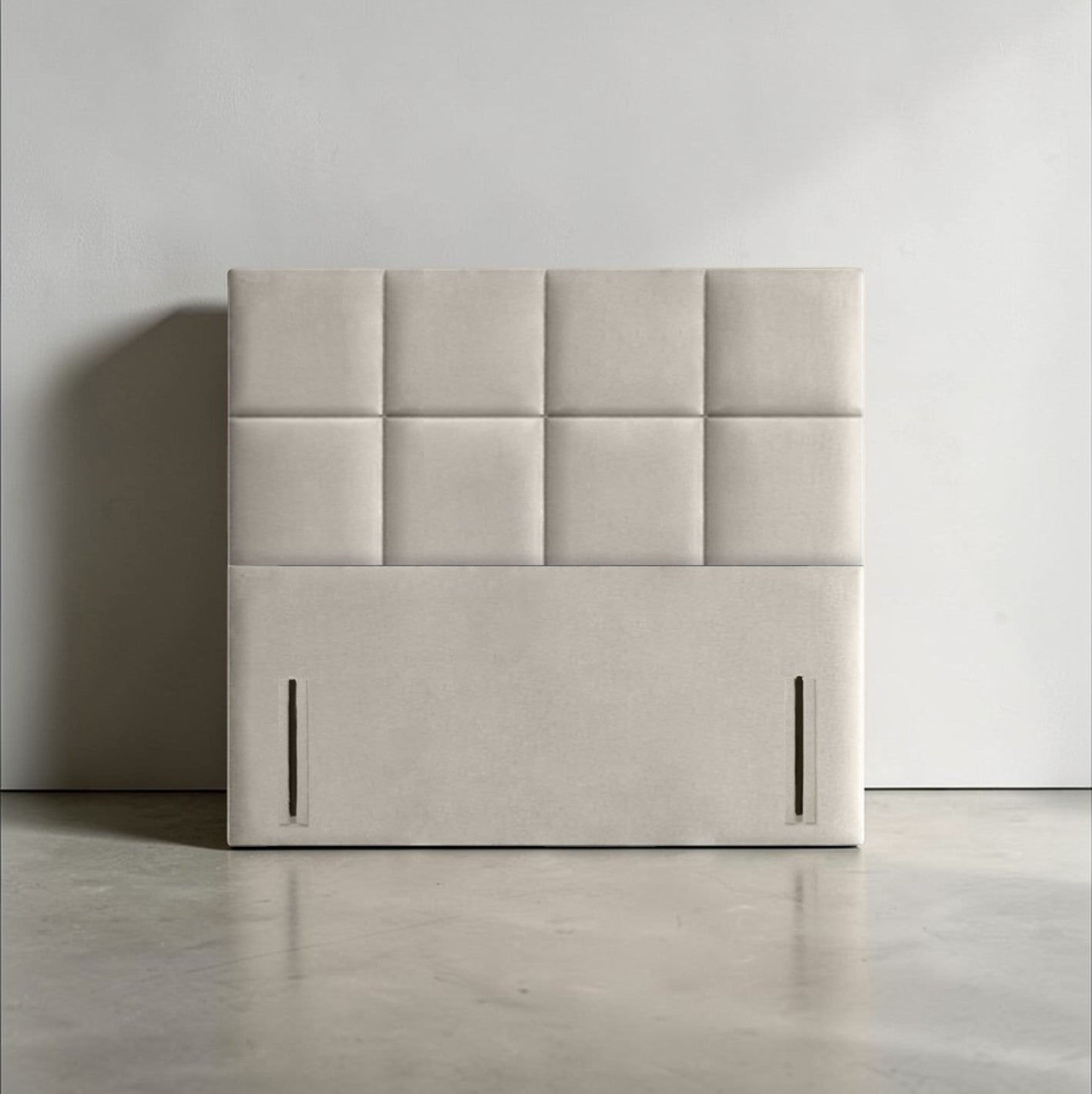 2026 Cube Floor Standing Headboard to Fit a Divan Bed - Nimbus Beds