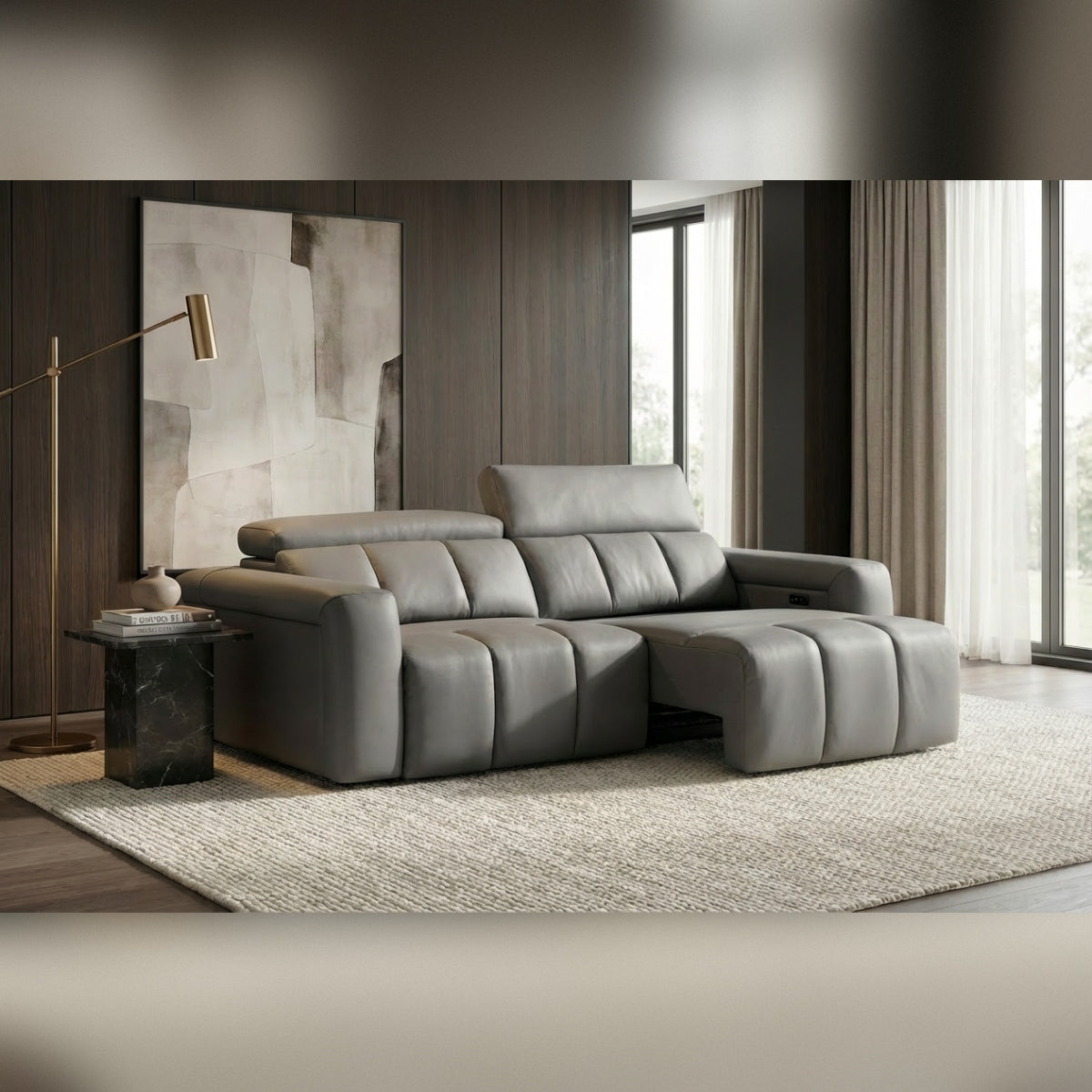2026 Daniel Sofa Range In Grey