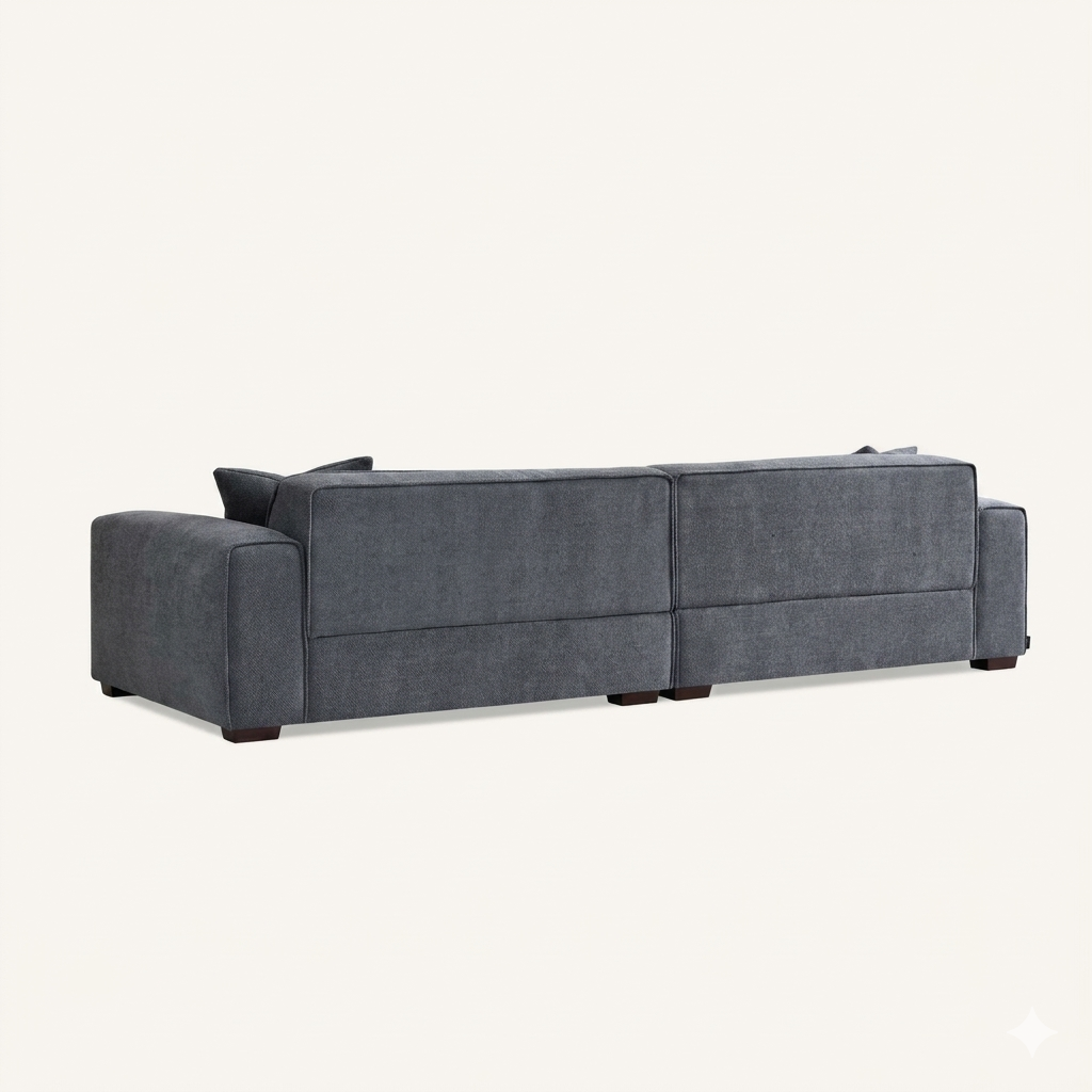 2026 Dunkeld 4 Seater Sofa - Charcoal Boucle
