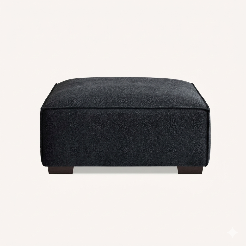 2026 Dunkeld Stool - Midnight Boucle