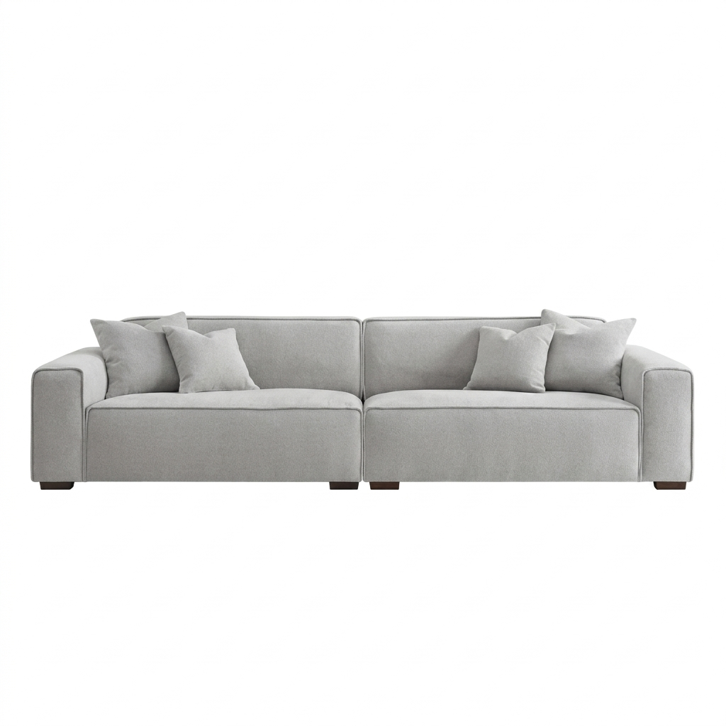 2026 Dunkeld 4 Seater Sofa - Pebble Boucle