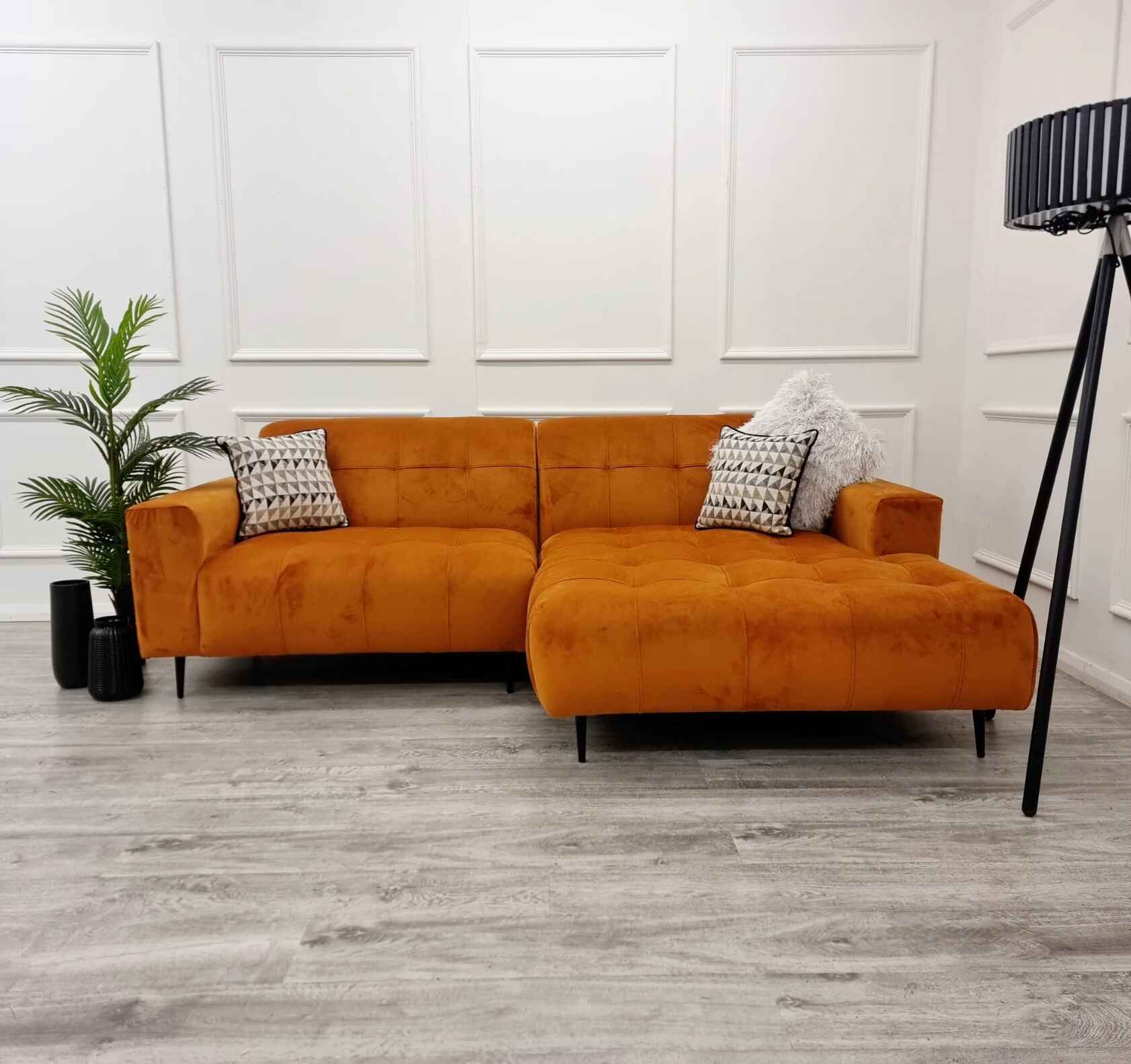 2026 Oakley 2 Piece Sofa - Burnt Orange