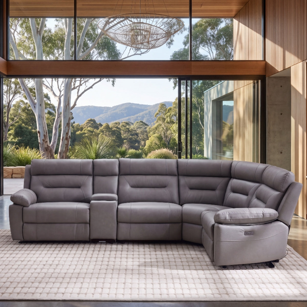 2025 Leni Sofa Range In Pisa Grey
