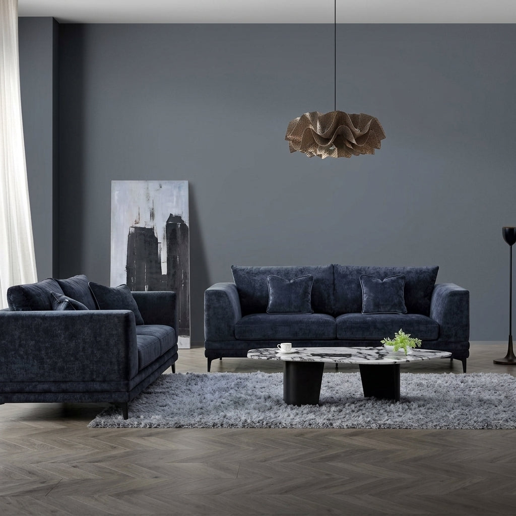 2026 Portland 2 Seater Sofa - Aegean Blue