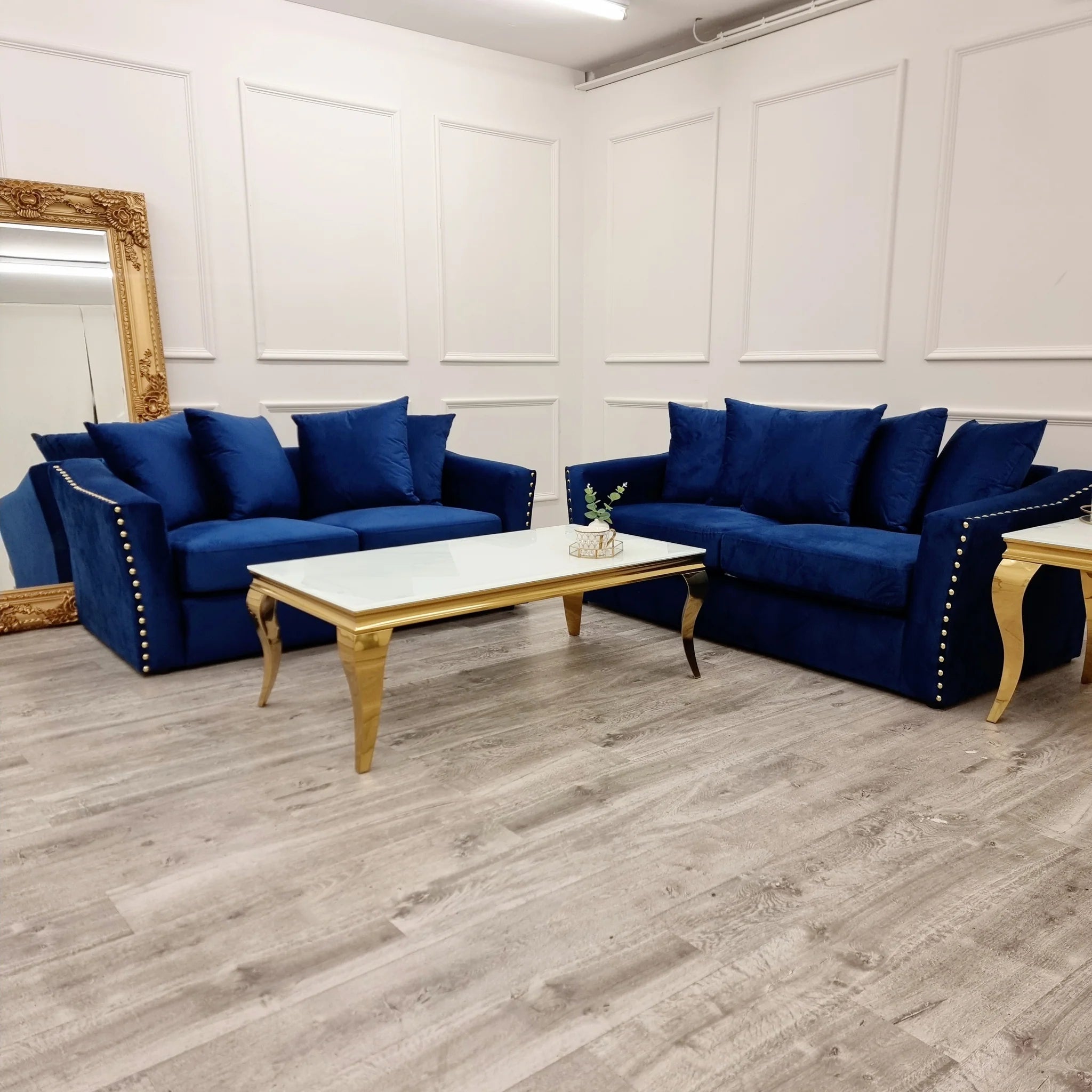 2026 Larkhall 3 & 2 Seater - Marine Blue - Nimbus Beds