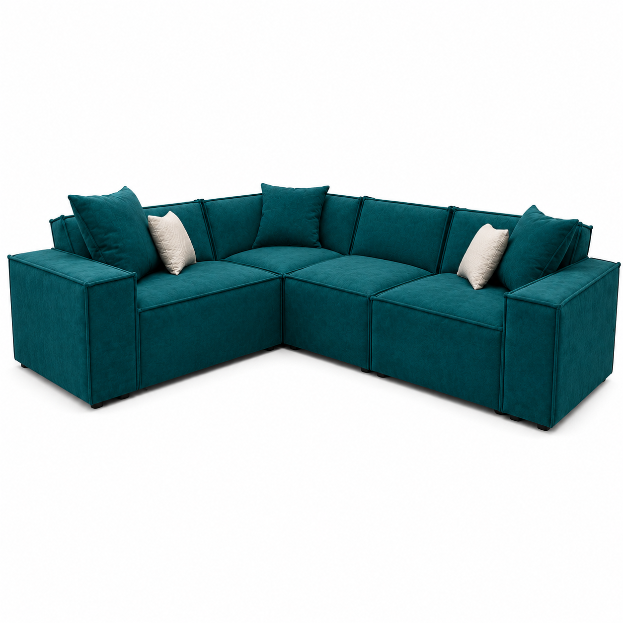 2026 Meigle Corner Sofa - Teal Green - Nimbus Beds
