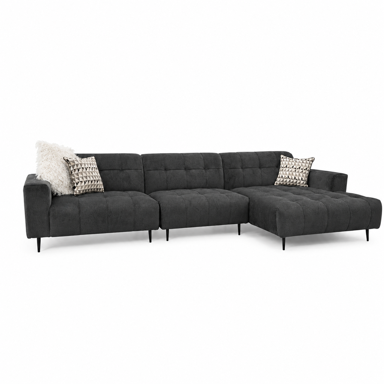 2026 Oakley 3 Piece Sofa - Steel Grey
