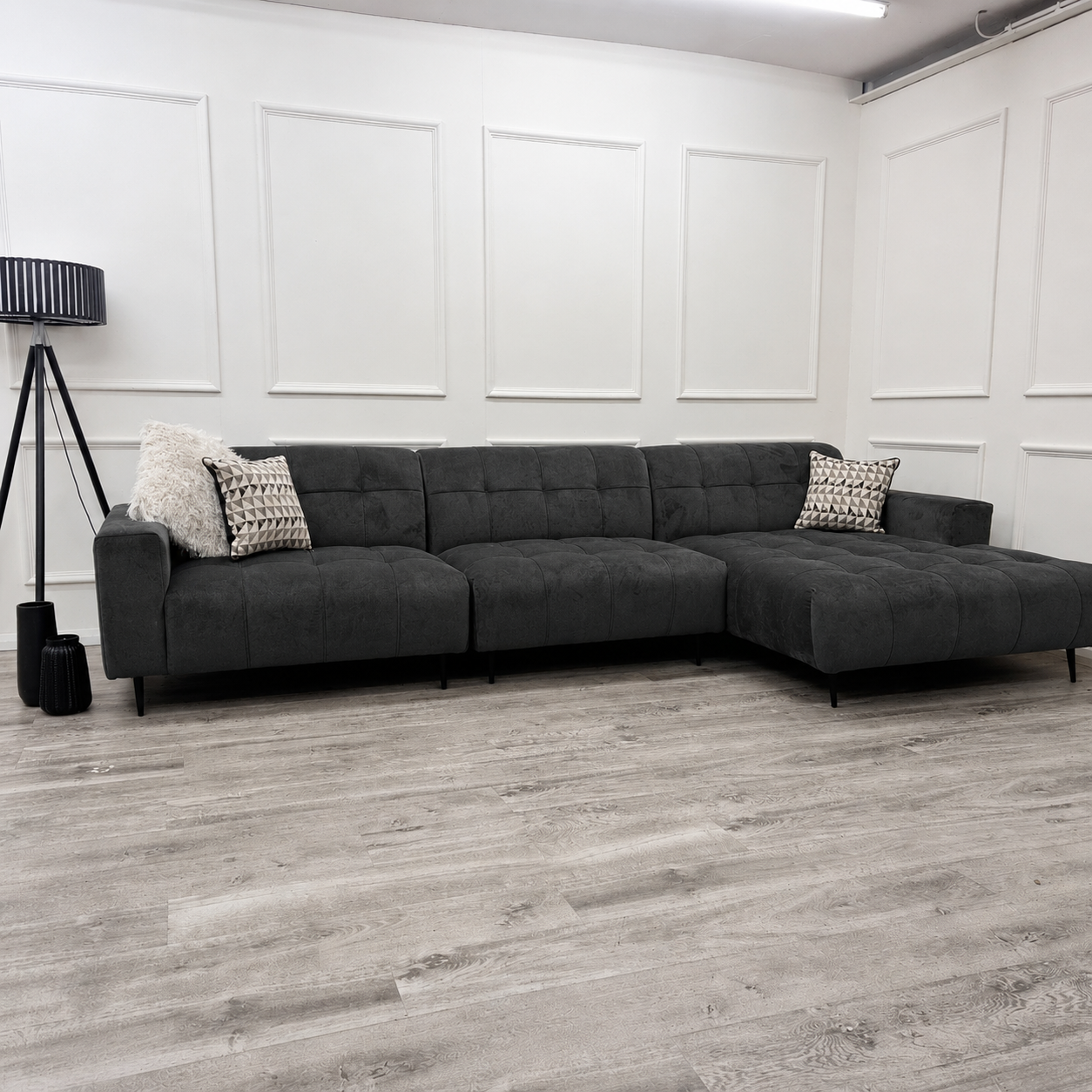 2026 Oakley 3 Piece Sofa - Steel Grey