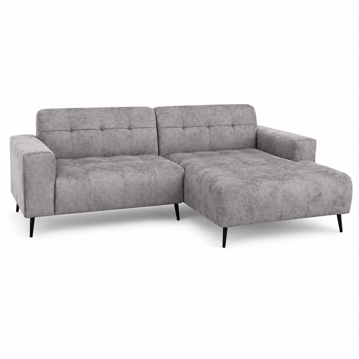 2026 Oakley 2 Piece Sofa - Silver Grey - Nimbus Beds
