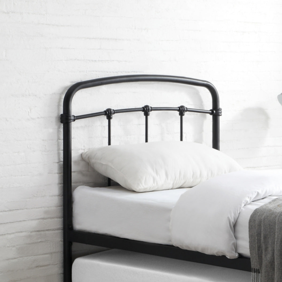 2026 Maple Metal Guest Bed Frame in Sand Blast Black