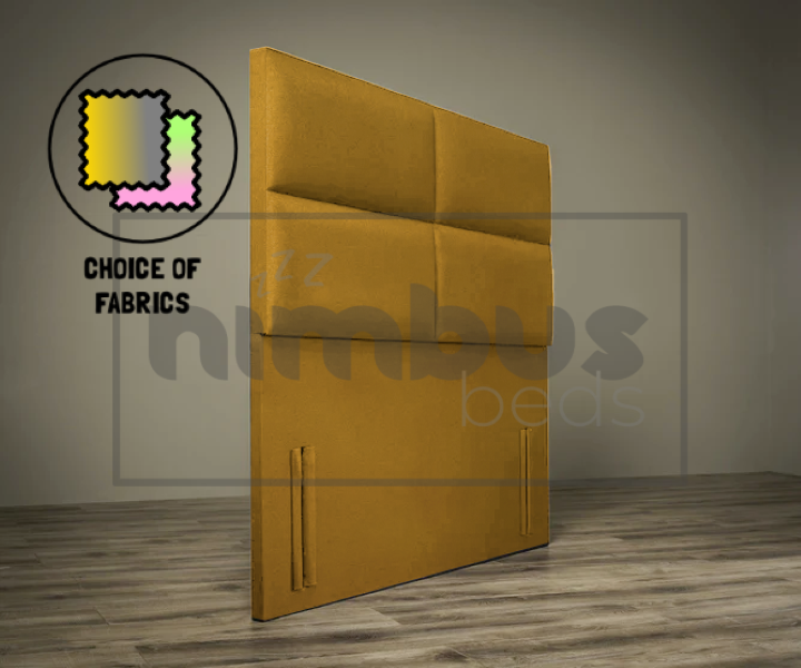 Floor Standing 4 Square Headboard - Nimbus Beds