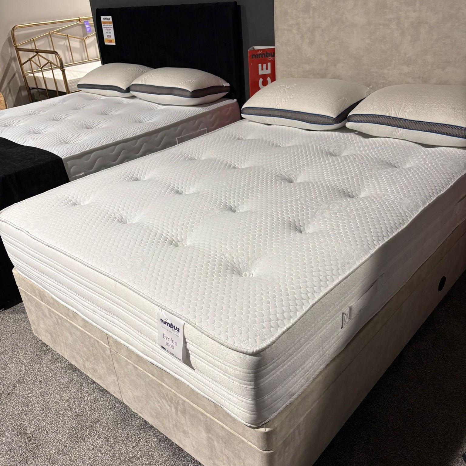 Double Evolon Mattress - Ex Display