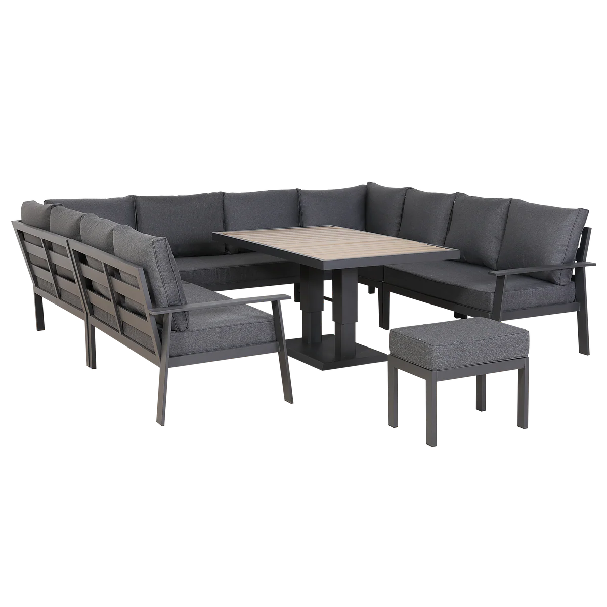 2026 Protective Rain Weather Cover For Titan Range U-Shape Corner Sofa Set with Rising Table - R84 - Nimbus Beds