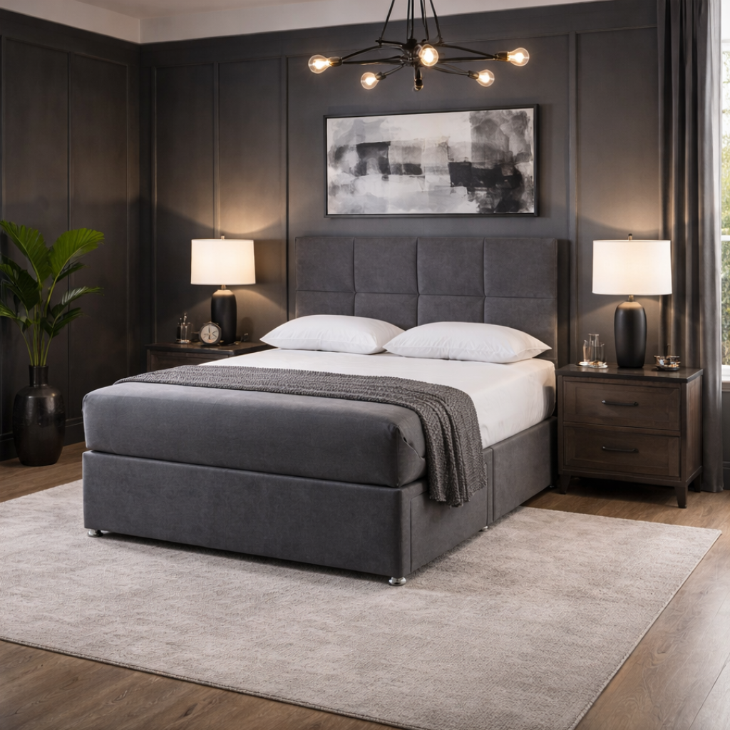 2026 Cube storage bed with optional drawers