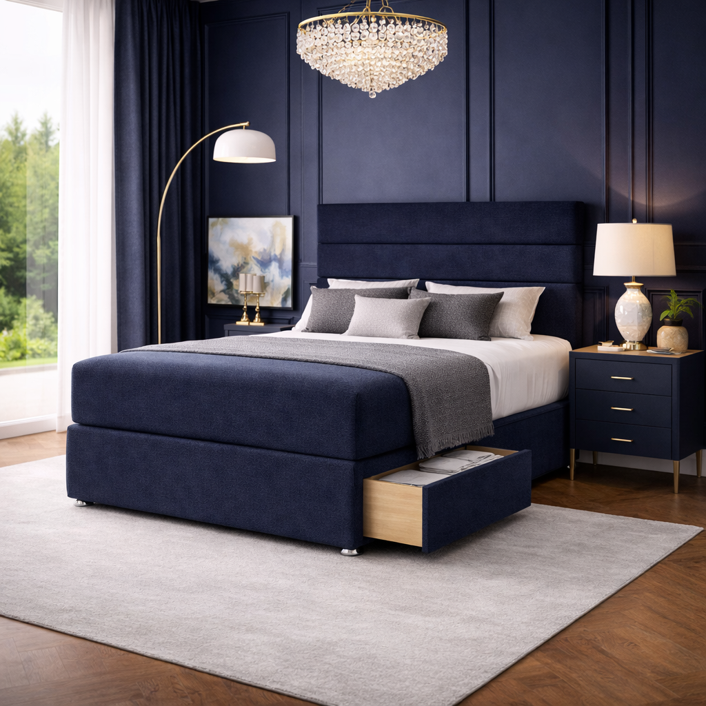 2026 Dartford storage divan with optional drawers