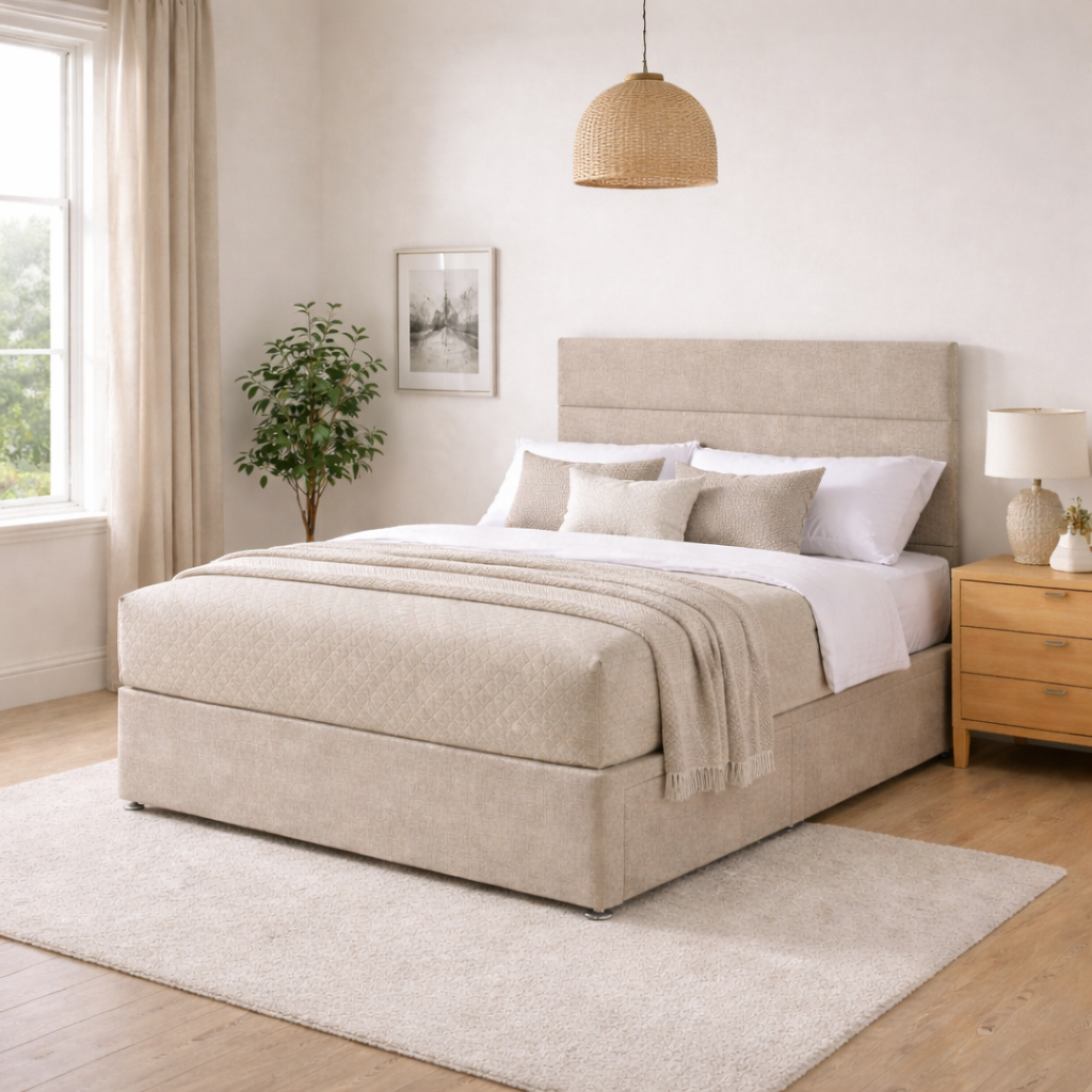 2026 Lyon storage divan bed with optional drawers - Nimbus Beds