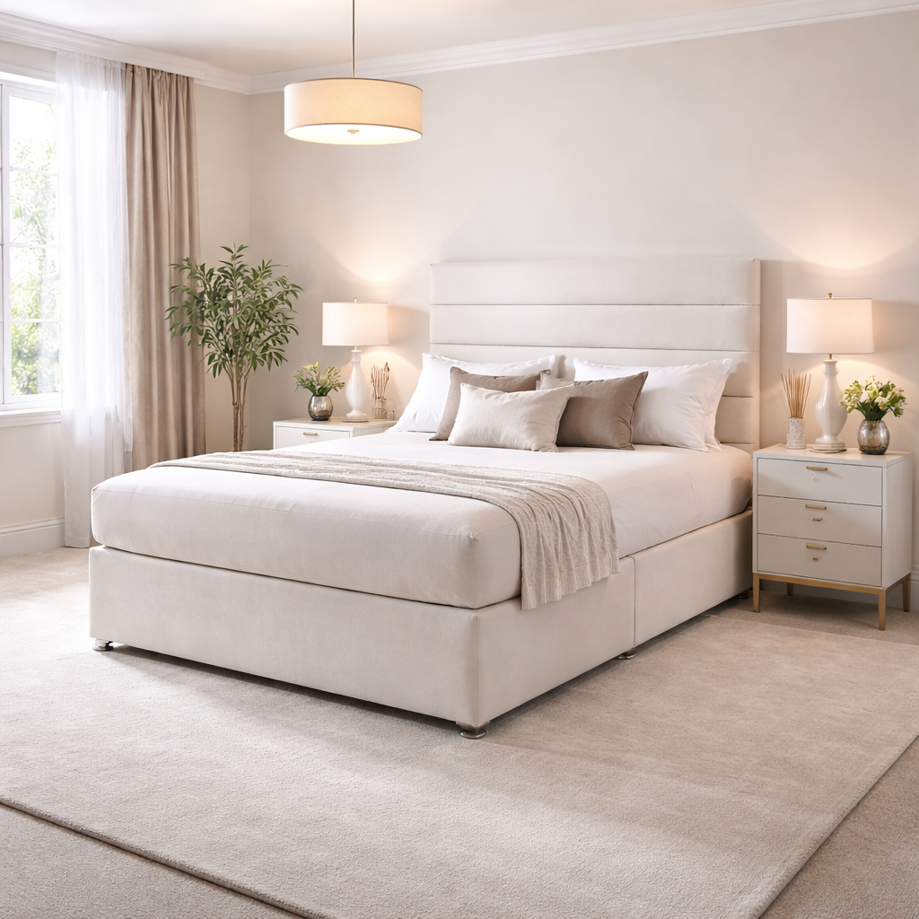 2026 Marbella storage divan bed with optional drawers