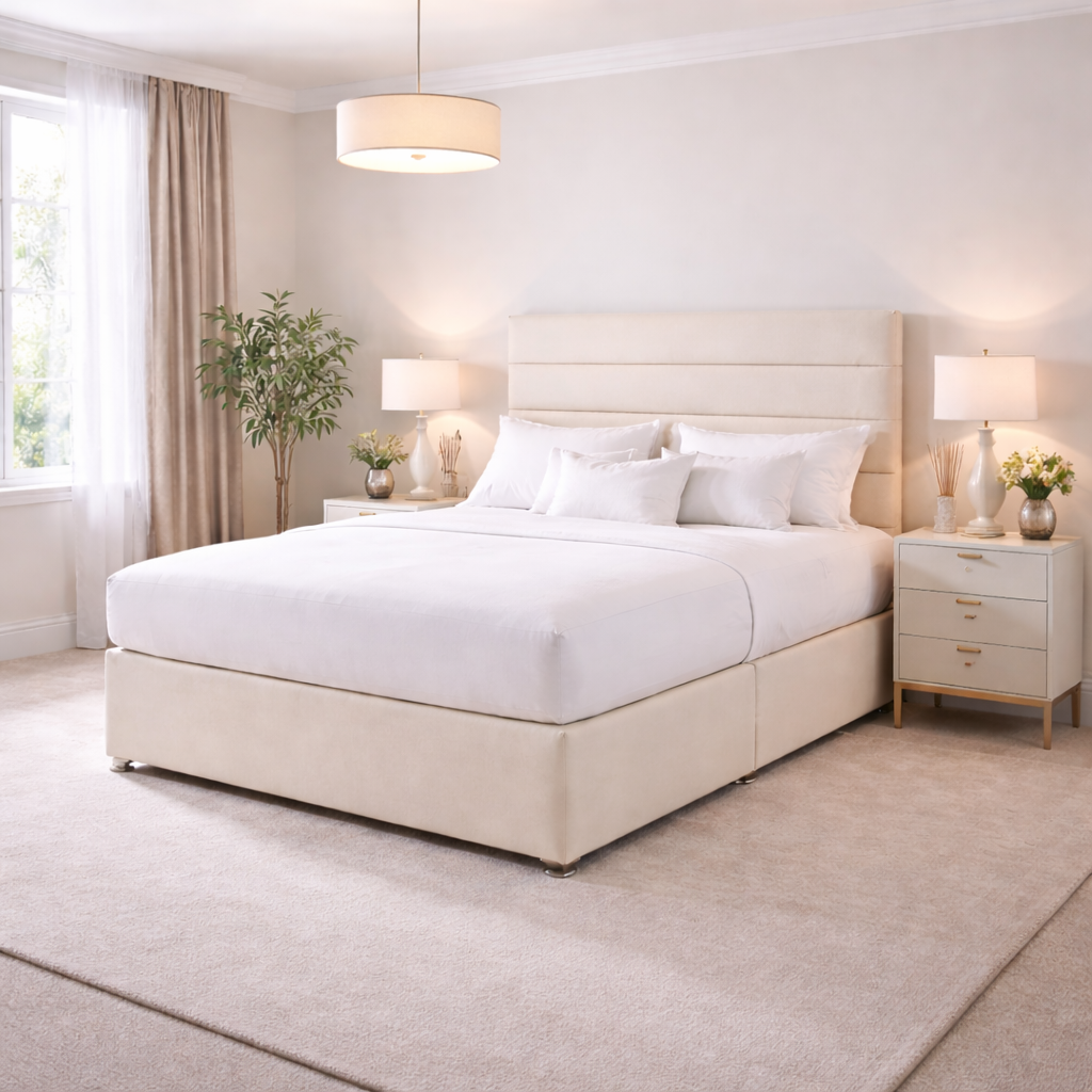 2026 Marbella storage divan bed with optional drawers