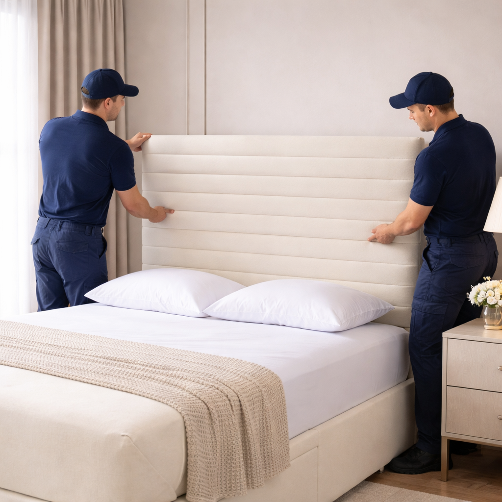 2026 Marbella Intense Floor Standing Headboard to Fit a Divan Bed - Nimbus Beds
