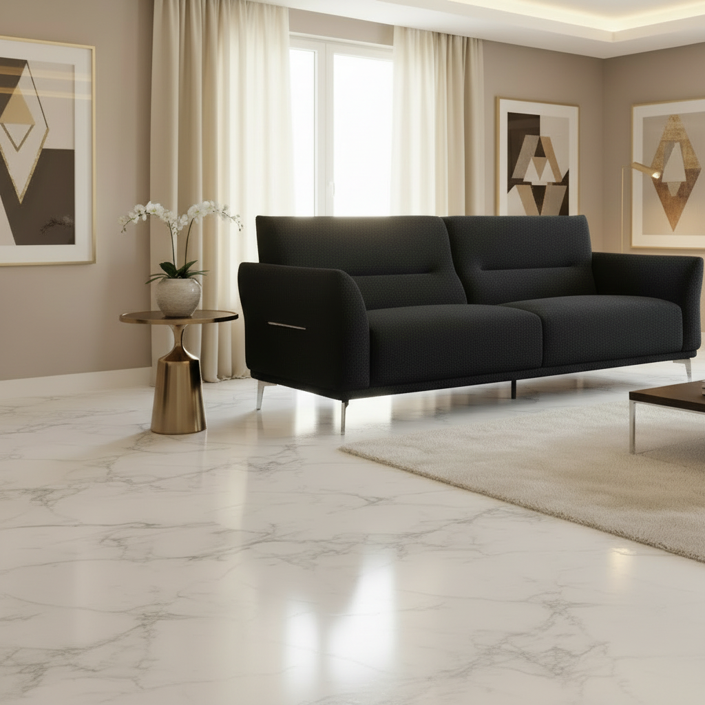 2026 Athens 3 Seater Sofa - Black Lux Boucle