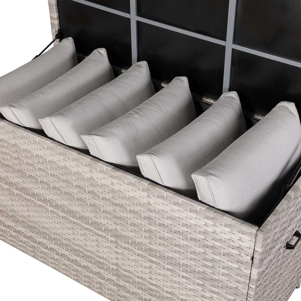2026 Paris Outdoor Rattan Aluminium Storage Box - Extra Large - Nimbus Beds
