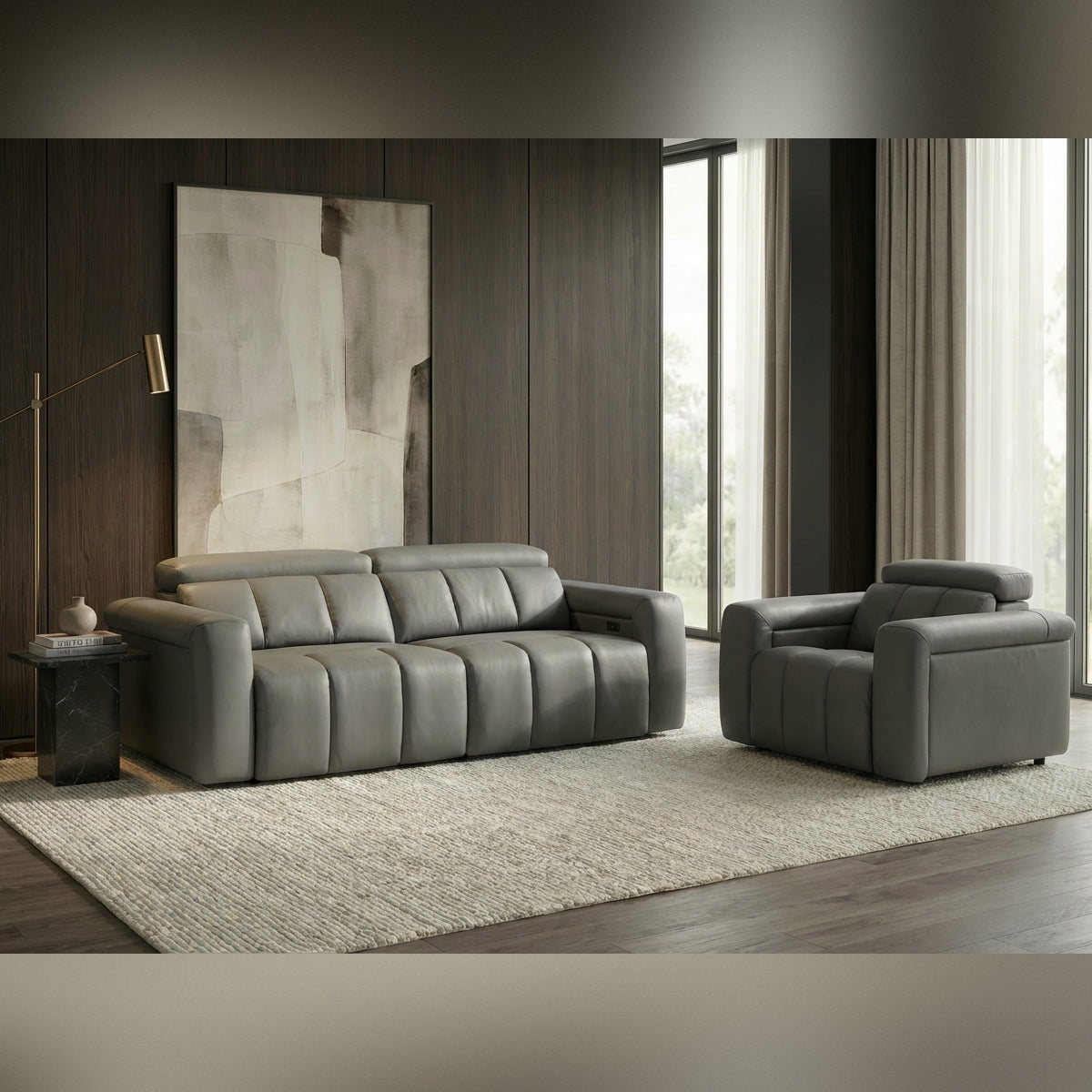 2026 Daniel Sofa Range  In Grey