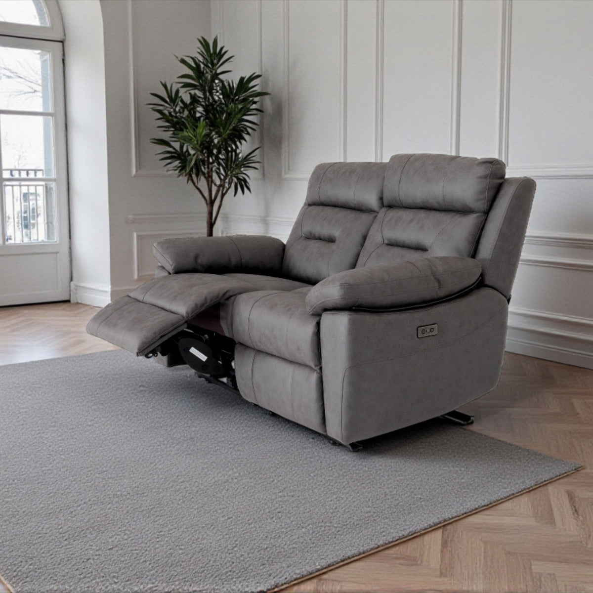 2025 Leni Sofa Range In Ink Dark Grey