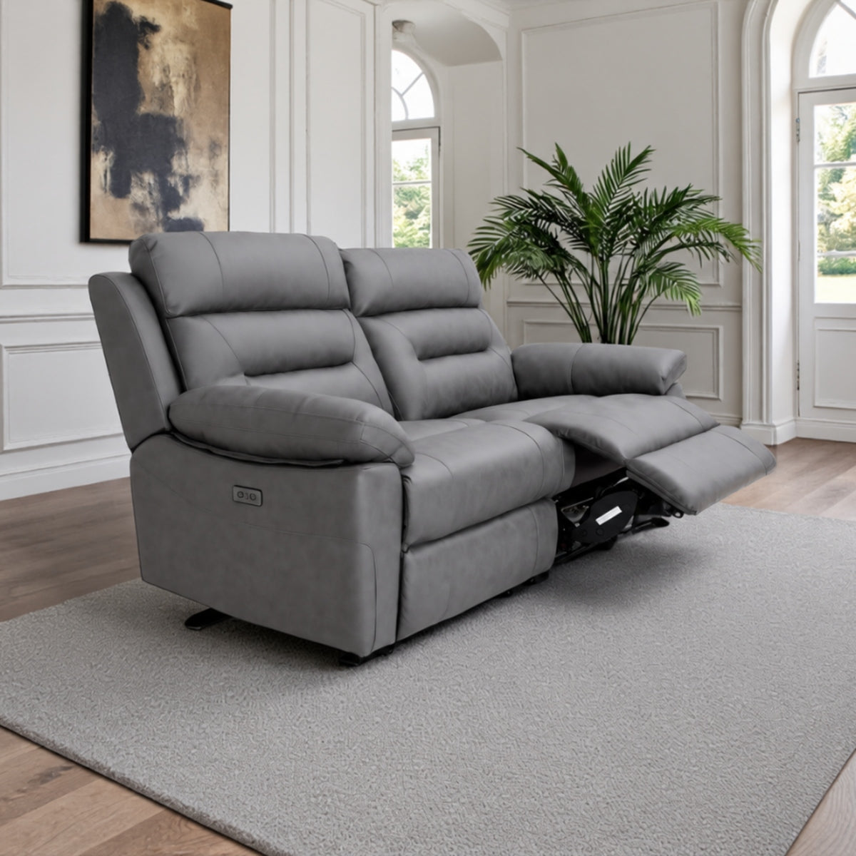 2025 Leni Sofa Range In Pisa Grey