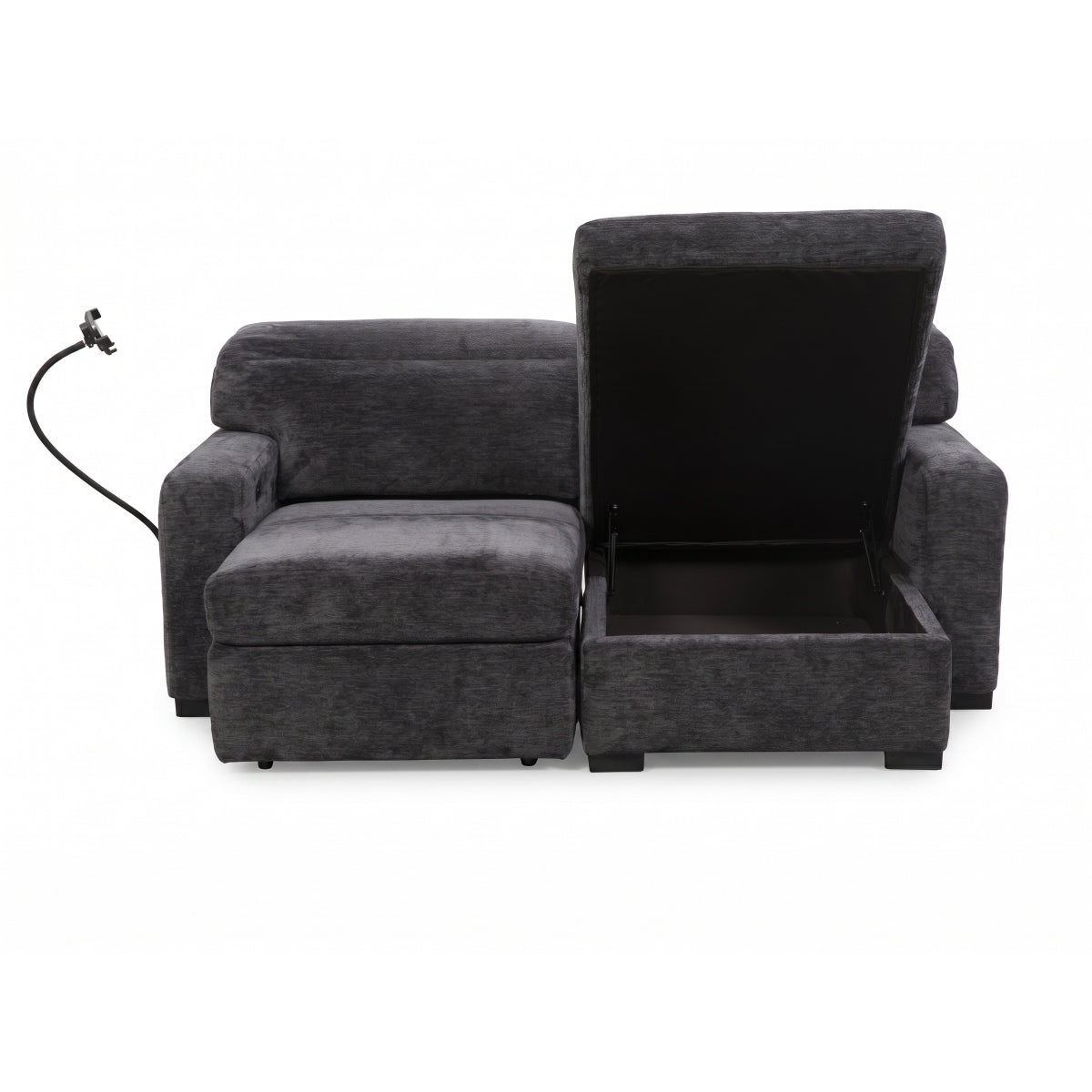 2026 Gillian 2 Seater Sofa In Charcoal