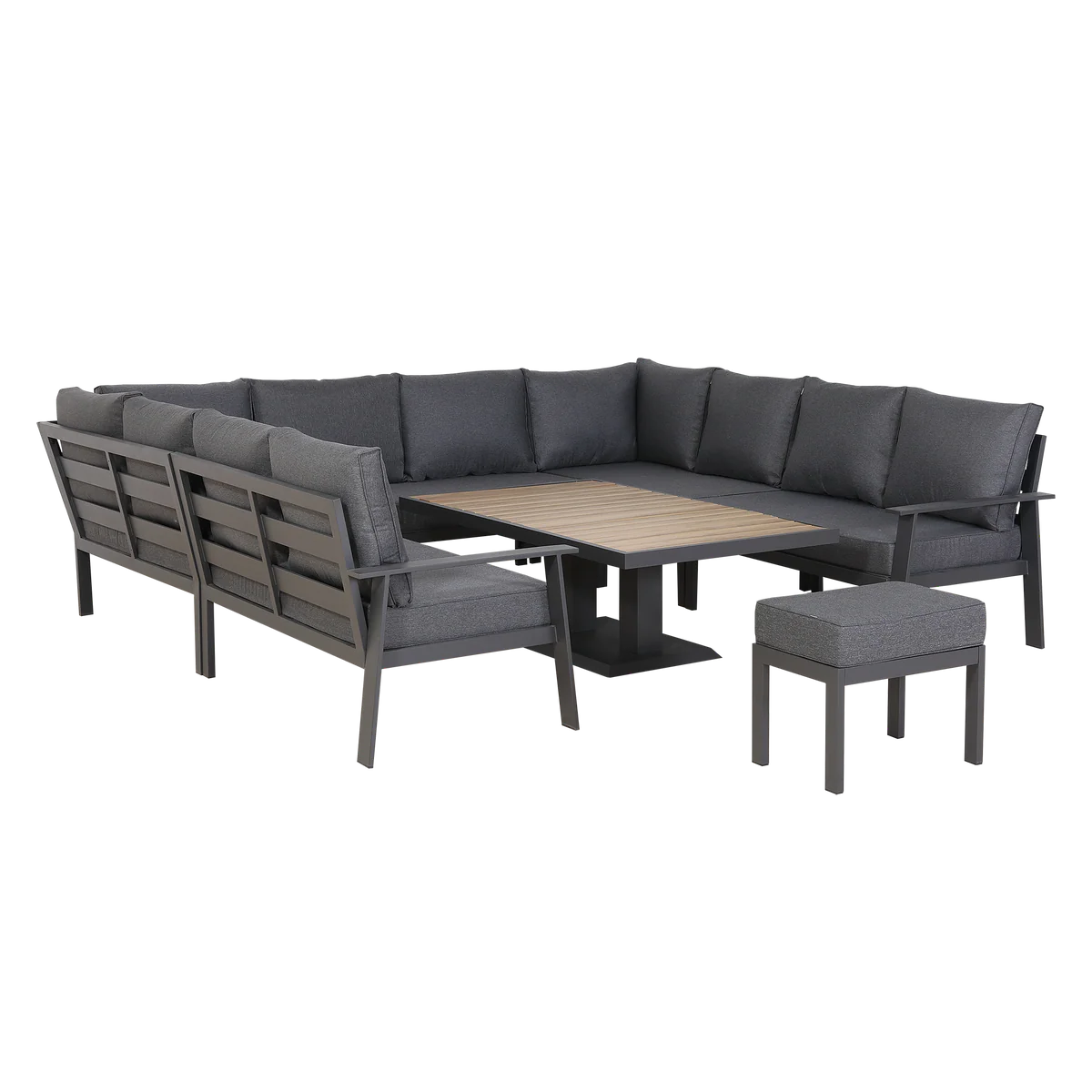 2026 Protective Rain Weather Cover For Titan Range U-Shape Corner Sofa Set with Rising Table - R84 - Nimbus Beds