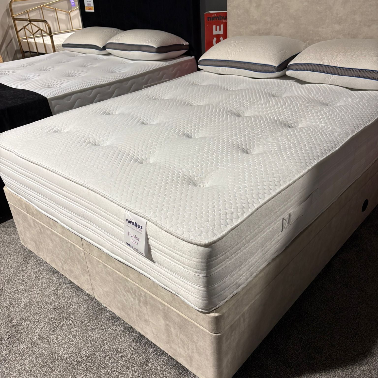 Double Evolon Mattress - Ex Display