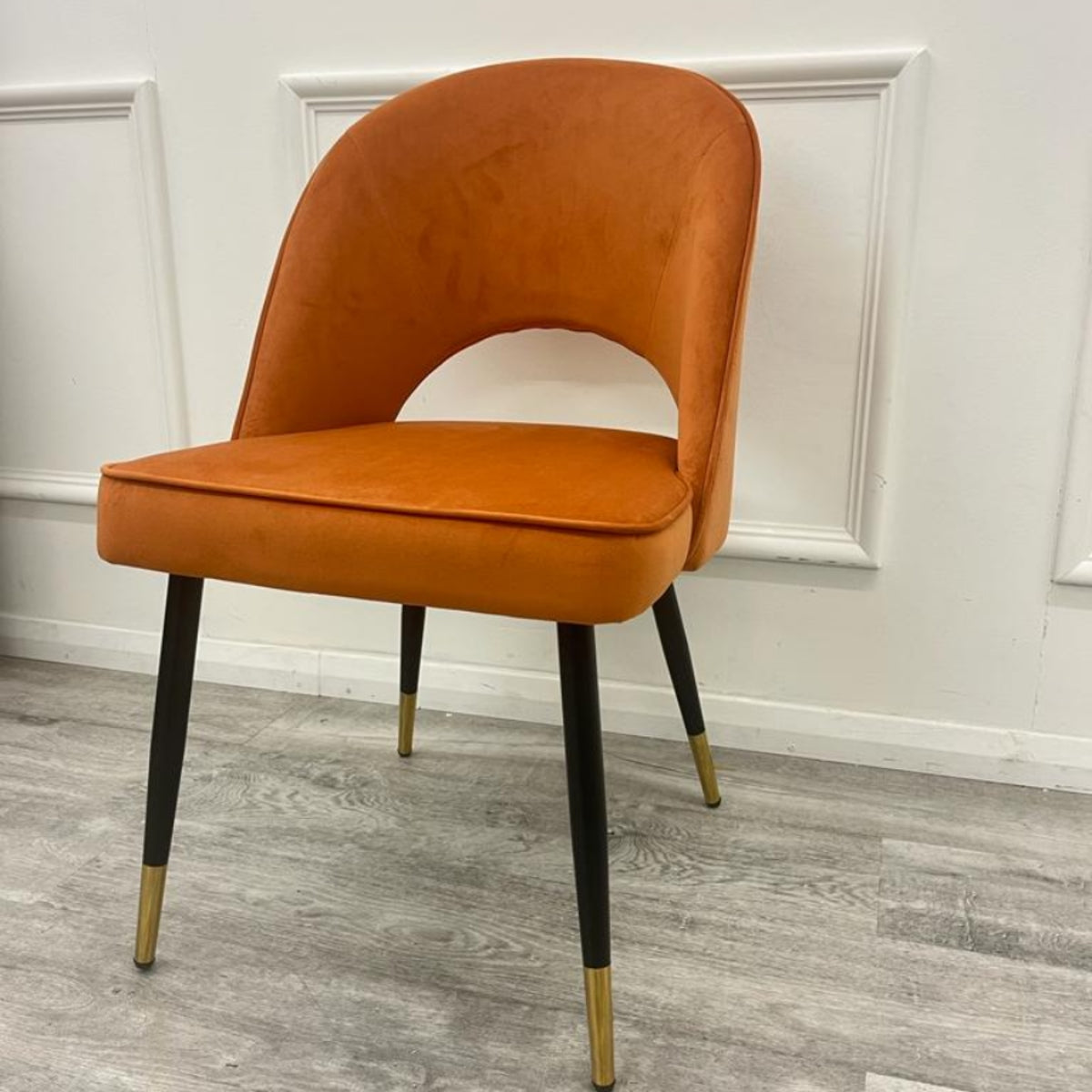 2026 Astra Dining Chair in  Rust Velvet