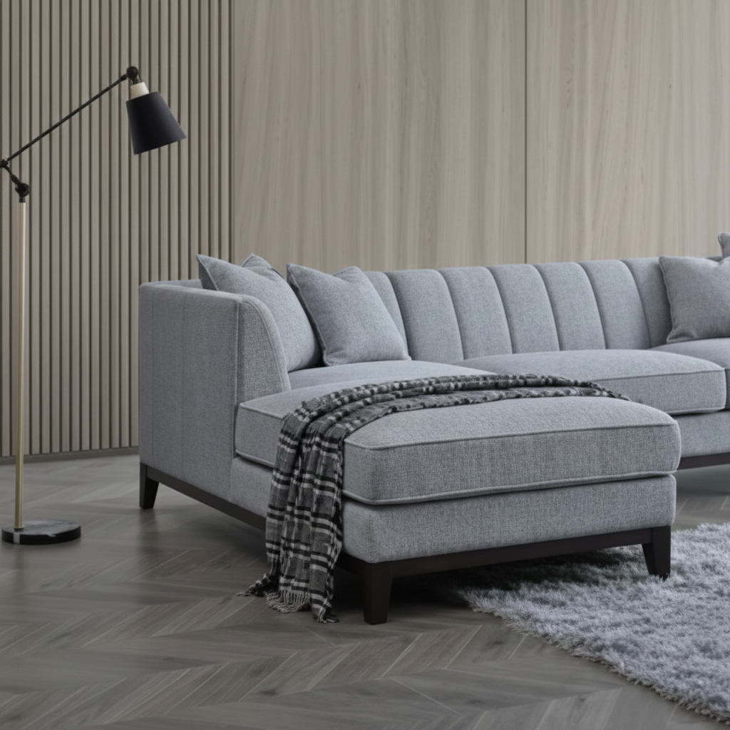 2026 Alba Corner Sofa - Left Hand - Dolphin Boucle