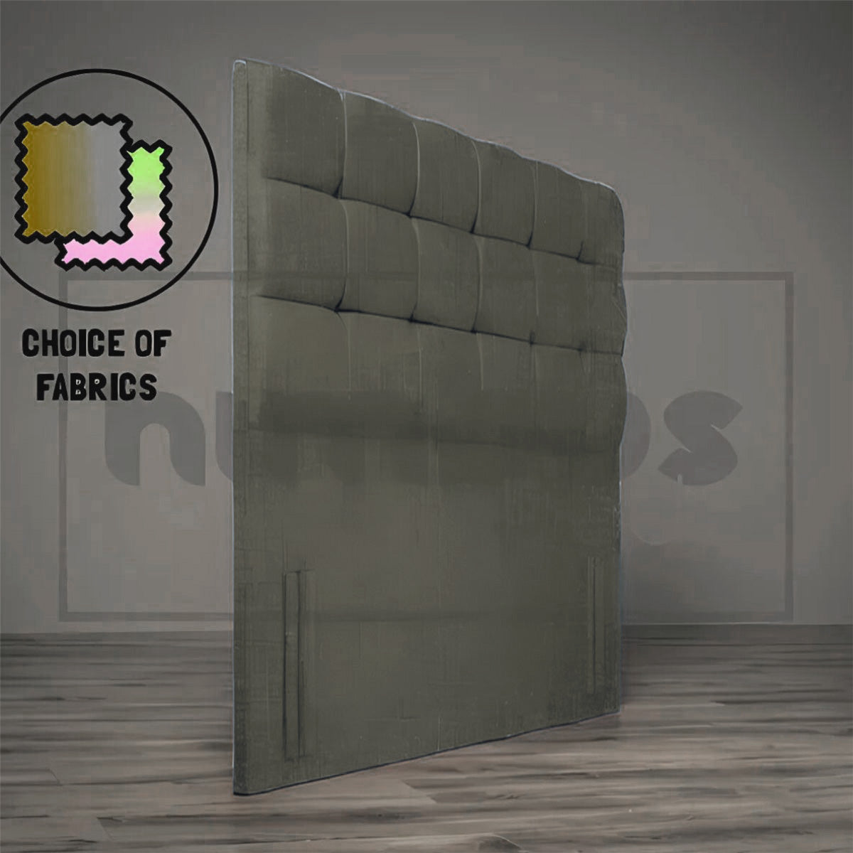 Floor Standing Cube Headboard