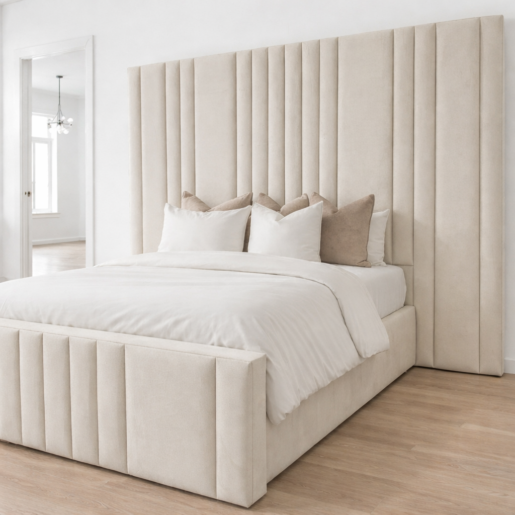 2026 7ft Tall Soho Bed Frame with Optional Lift Up Ottoman Storage