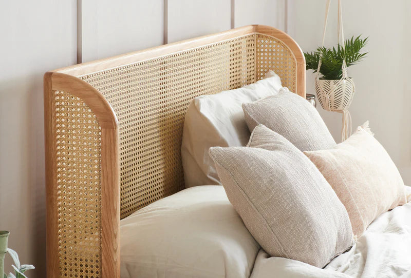 Double Rattan Bed Frame - Ex Display - Nimbus Beds
