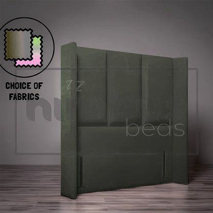 Floor Standing 3 Panel Winged Headboard - Nimbus Beds