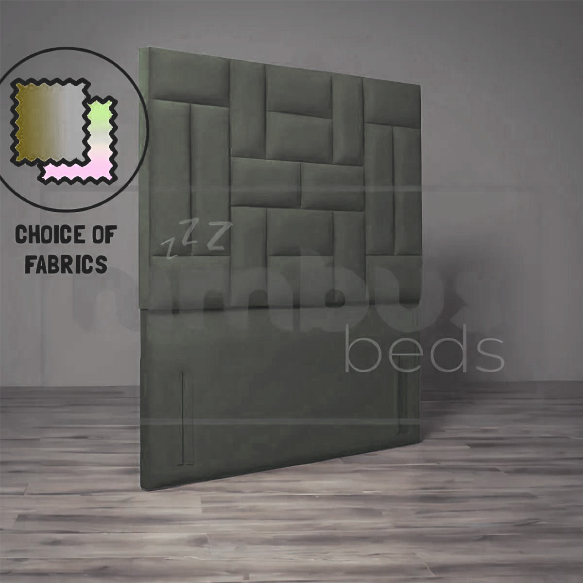 Floor Standing Bauhaus Headboard - Nimbus Beds