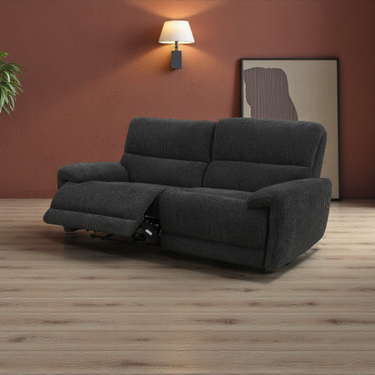 2026 Carrie Sofa Range In Midnight Black