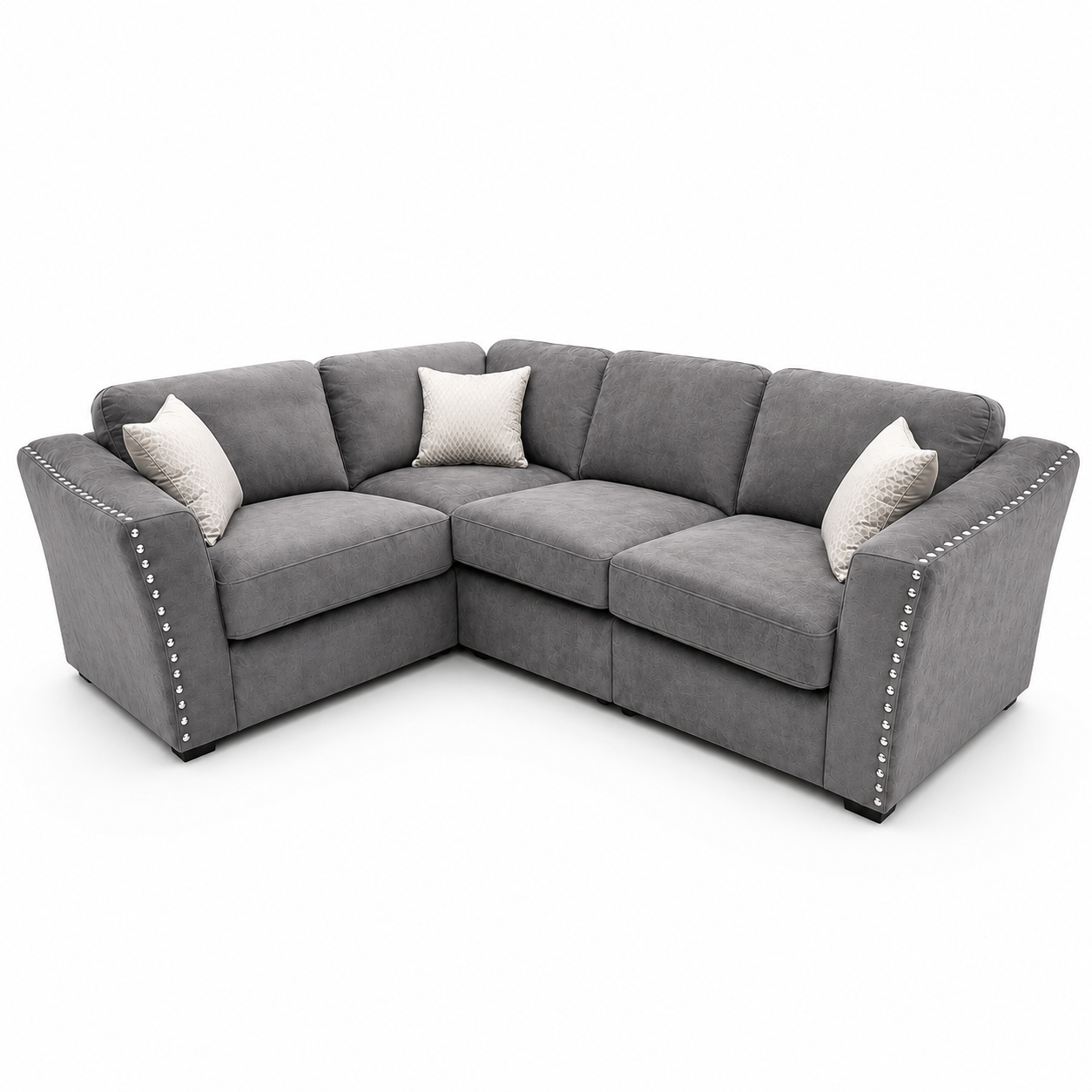 2026 Larkhall 4 piece Corner Sofa -  Pebble Grey