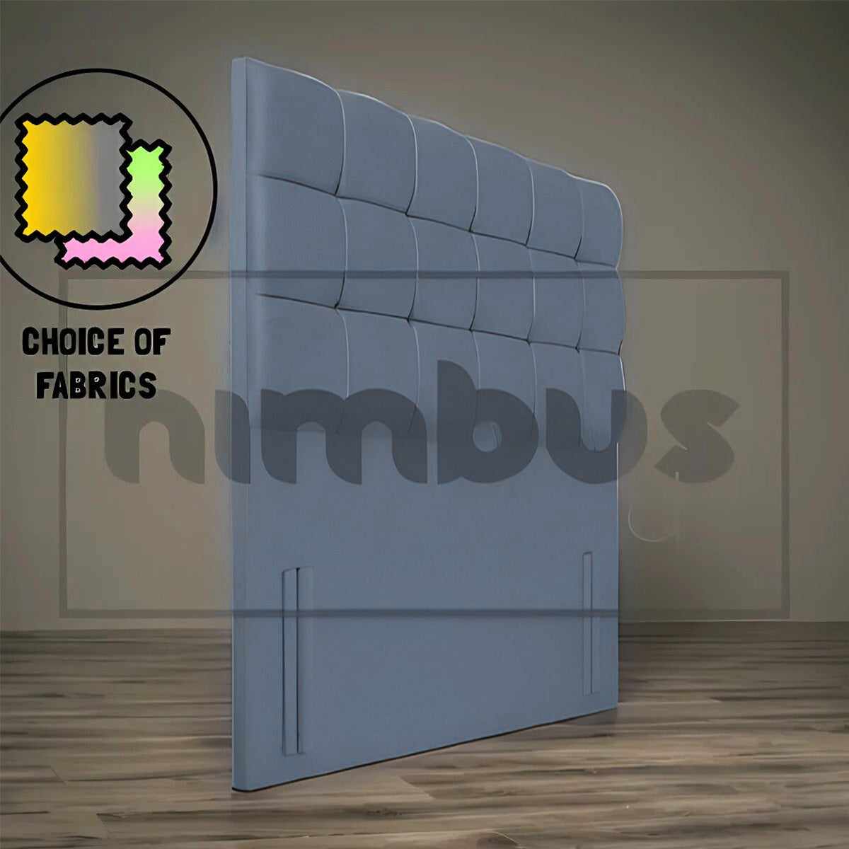 Floor Standing Cube Headboard - Nimbus Beds