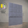 Floor Standing 12 Square Headboard - Nimbus Beds