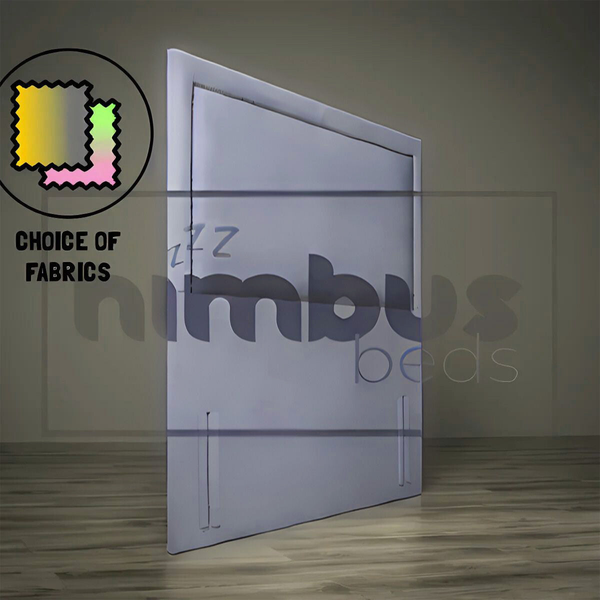 Floor Standing Charlie Studded Headboard - Nimbus Beds